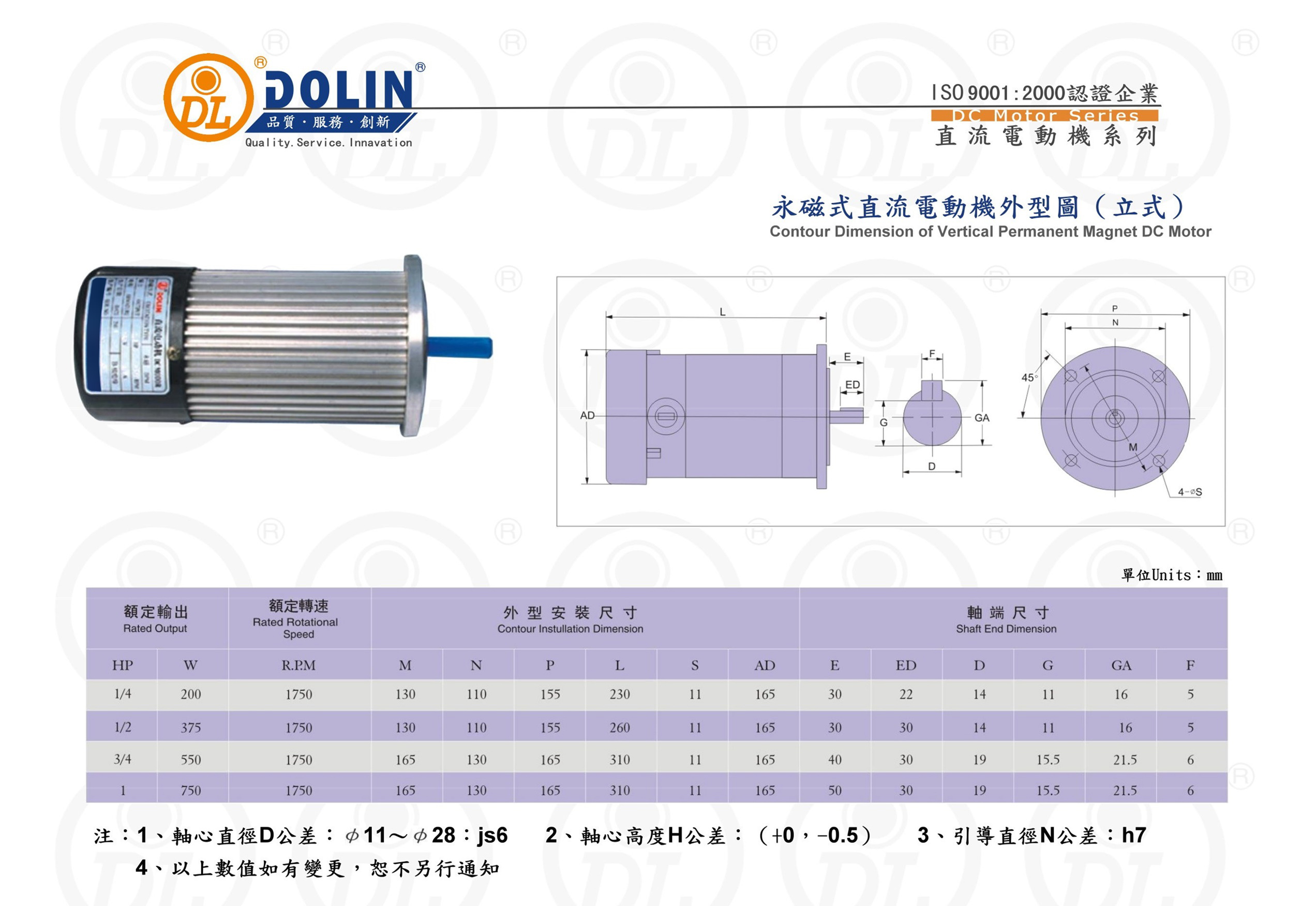 dc magnet vertical detail